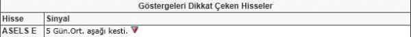 Dikkat çeken hisseler