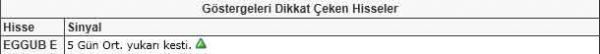 Dikkat çeken hisseler