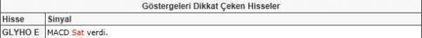 Dikkat çeken hisseler