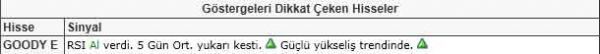 Dikkat çeken hisseler