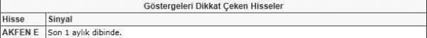 Dikkat çeken hisseler
