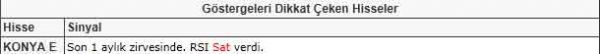 Dikkat çeken hisseler