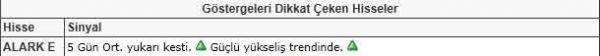 Dikkat çeken hisseler