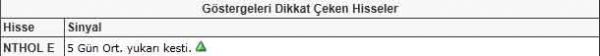 Dikkat çeken hisseler