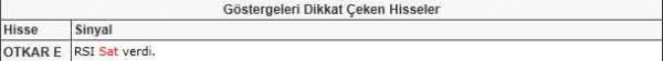 Dikkat çeken hisseler