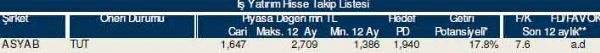 83 hisselik dev analiz