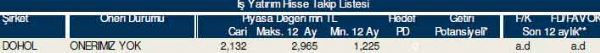 83 hisselik dev analiz