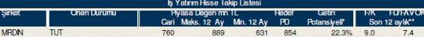 83 hisselik dev analiz