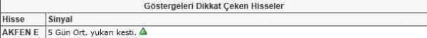 Dikkat çeken hisseler