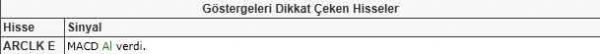 Dikkat çeken hisseler