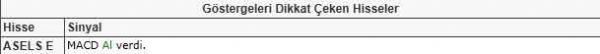 Dikkat çeken hisseler