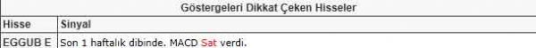 Dikkat çeken hisseler