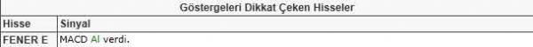 Dikkat çeken hisseler