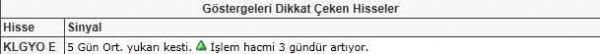 Dikkat çeken hisseler