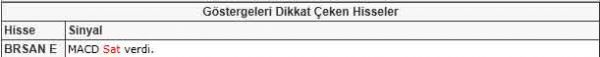 Dikkat çeken hisseler
