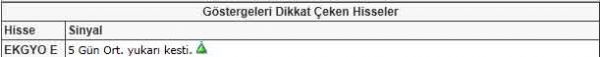 Dikkat çeken hisseler
