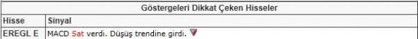 Dikkat çeken hisseler