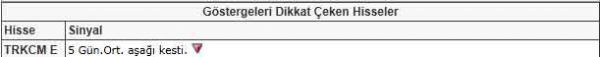 Dikkat çeken hisseler