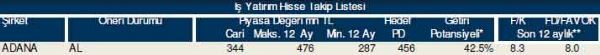 87 hisselik dev analiz