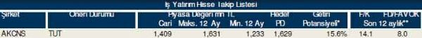 87 hisselik dev analiz