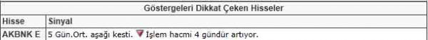 Dikkat çeken hisseler