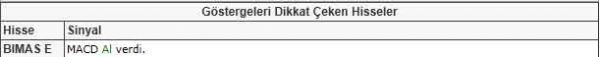 Dikkat çeken hisseler
