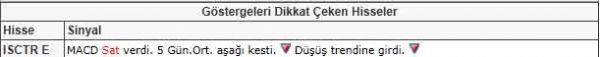 Dikkat çeken hisseler