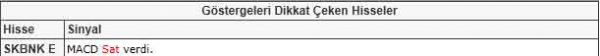 Dikkat çeken hisseler