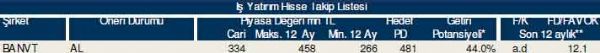 84 hisselik dev analiz