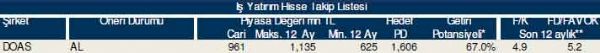 84 hisselik dev analiz