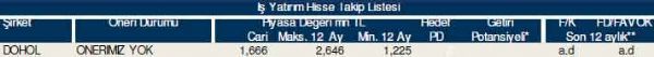 84 hisselik dev analiz