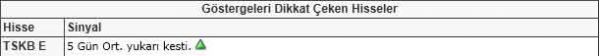Dikkat çeken hisseler