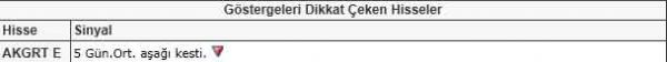 Bu hisselere dikkat!