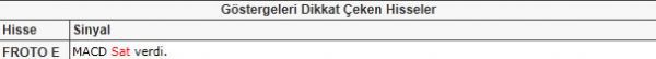 Dikkat çeken hisseler