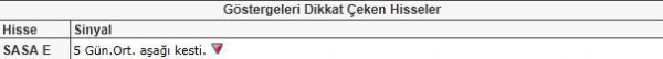 Dikkat çeken hisseler