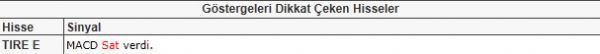 Dikkat çeken hisseler