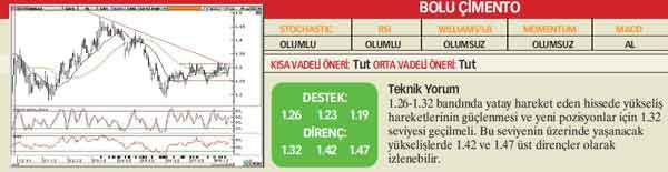 21 hisselik teknik analiz