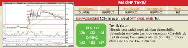 21 hisselik teknik analiz