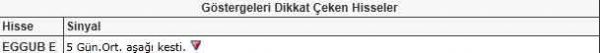 Dikkat çeken hisseler