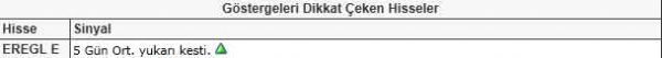 Dikkat çeken hisseler