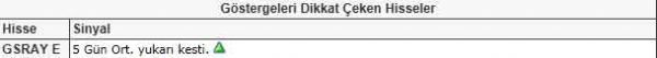 Dikkat çeken hisseler