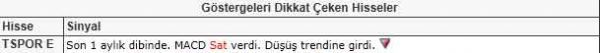 Dikkat çeken hisseler