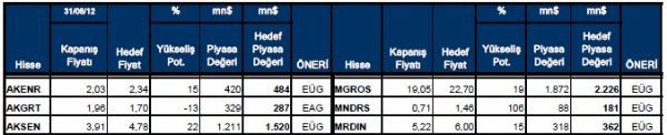 90 hissenin yükselme potansiyeli