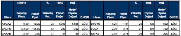 90 hissenin yükselme potansiyeli