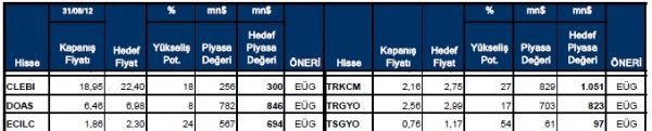90 hissenin yükselme potansiyeli